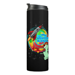 THE UNIVERSE IS YOURS THERMAL TUMBLER