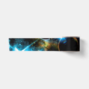 The universe of planets satin ribbon