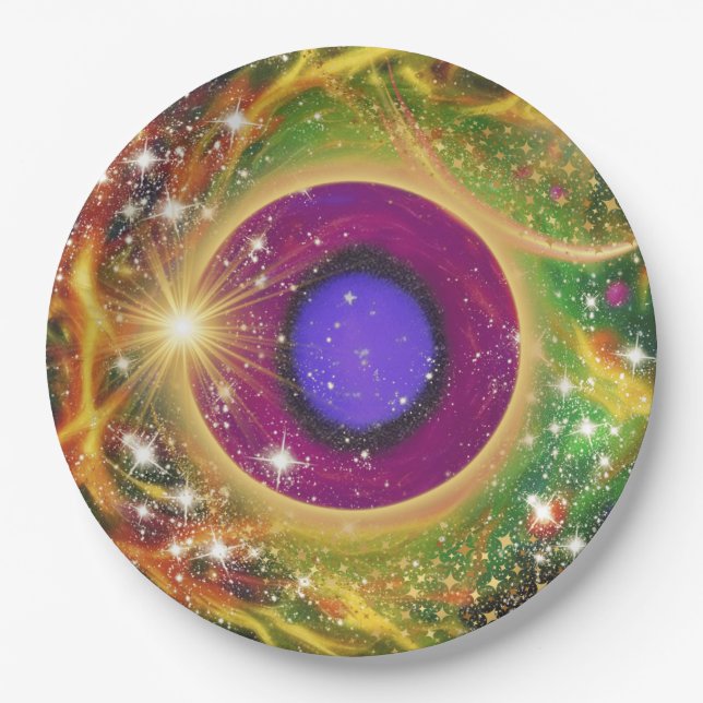 The Universe Paper Plate (Front)