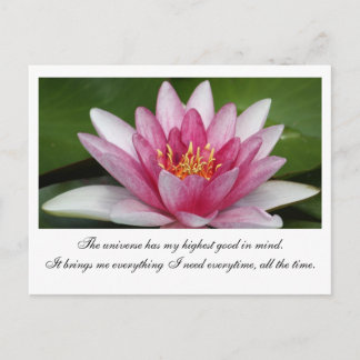 The universe postcard