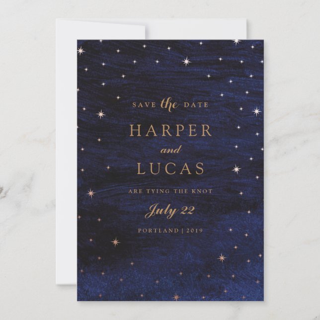 The Universe Save The Date (Front)