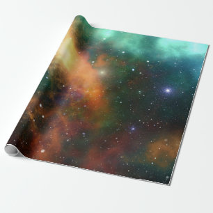 The Universe Starry Sky Outer Space Gift Wrap