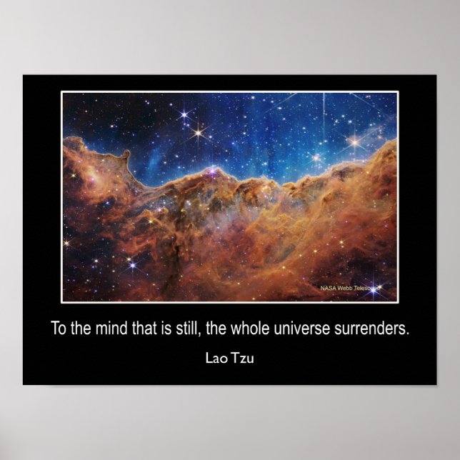 The Universe Surrenders - Cosmic Snapshots Poster (Front)