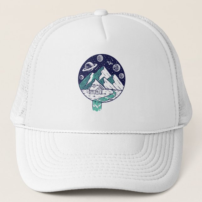 The Universe Trucker Hat (Front)