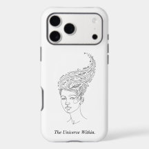The Universe Within Minimalist Phone Case - Celest