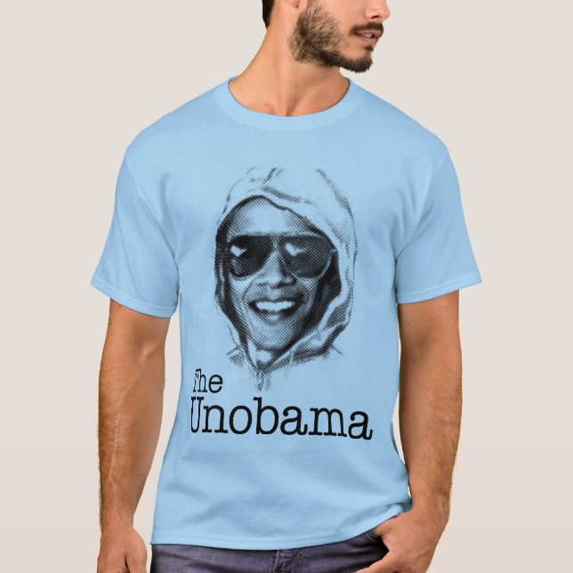 The UnObama - Obama Unabomber evil twin T-Shirt (Front)