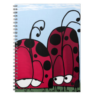The Unrequited Love Ladybug Illustration Notebook