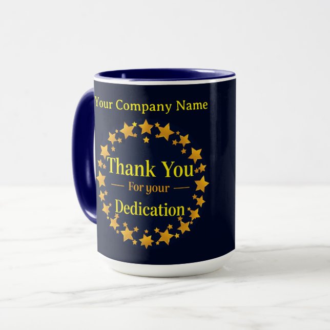 The Unseen Engine Dedication Appreciation Mug (Front Left)
