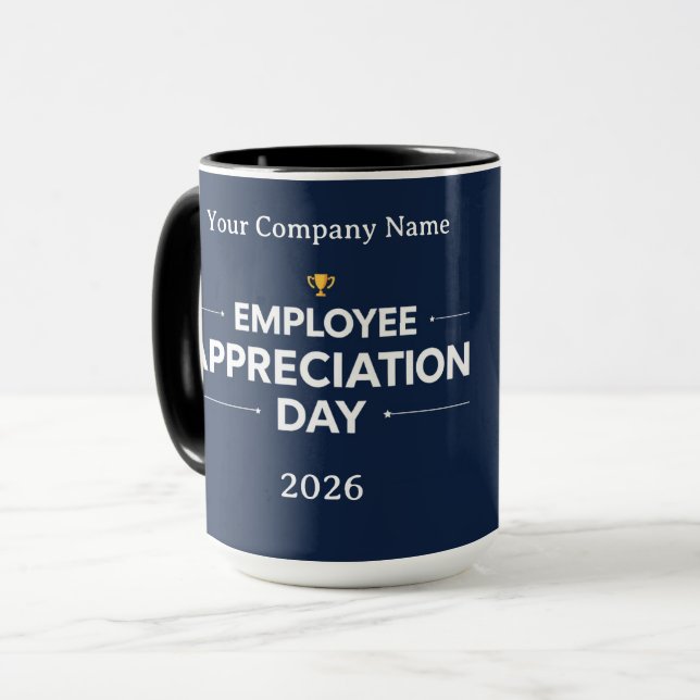 The Unseen Engine Employee Appreciation Mug (Front Left)