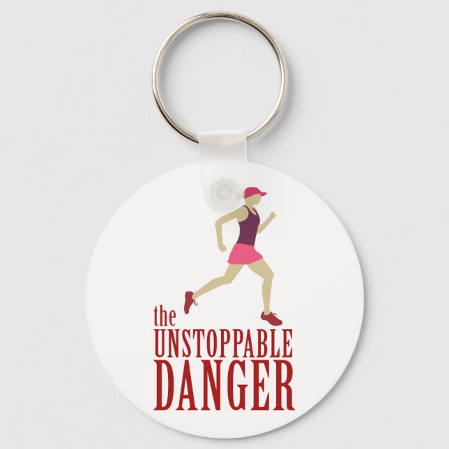 The Unstoppable Danger Key Ring (Front)