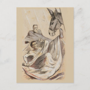 The Unwelcome Visitor Civil War Life Postcard