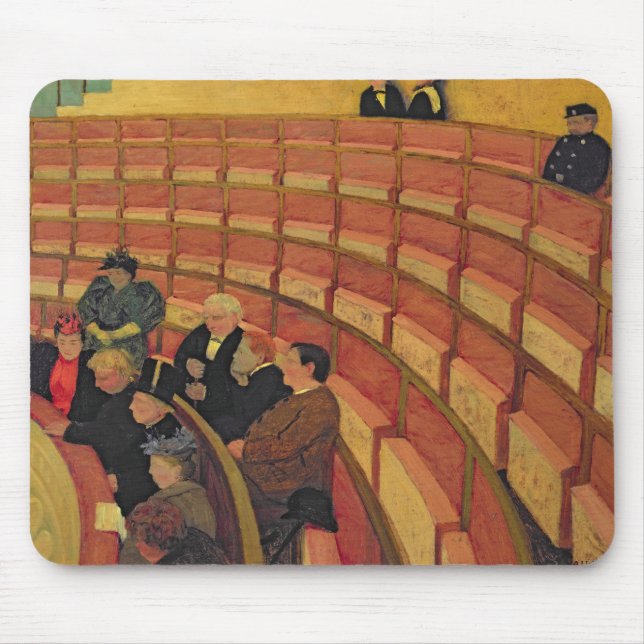 The Upper Circle at the Theatre du Chatelet Mouse Mat (Front)