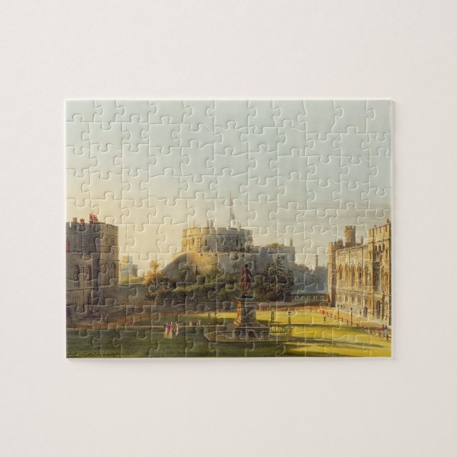 The Upper Ward, Windsor Castle, from 'Royal Reside Jigsaw Puzzle (Horizontal)