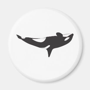 The Upside Down Whale Magnet