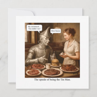 The upside of being the Tin Man