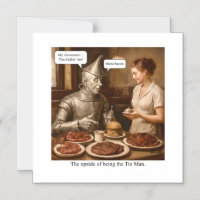 The upside of being the Tin Man