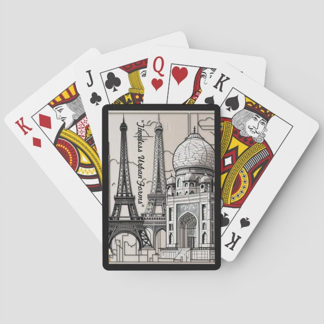 "The Urban Aesthetic" Playing Cards (Back)