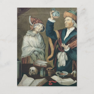 The Urine Examination Postcard