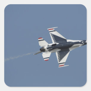 The US Air Force Thunderbirds Square Sticker