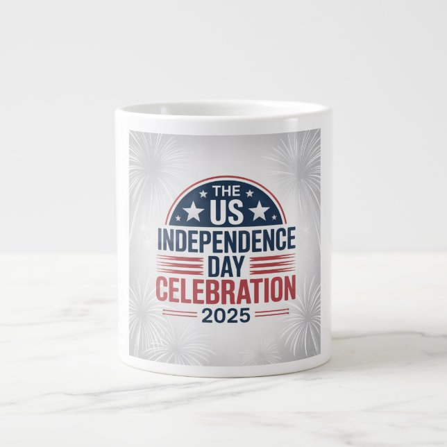 The US Independence Day coffee mug  2025 (Front)