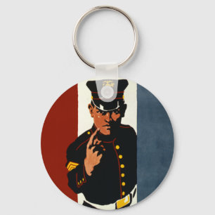The US Marines Want You Key Ring