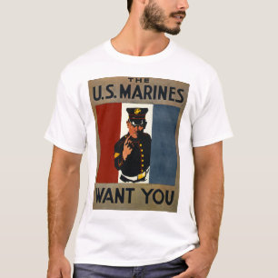 The US Marines Want You T-Shirt