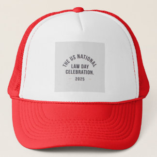 The US national law day celebration hat 2025