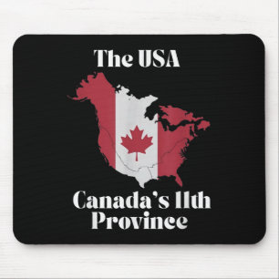 The Usa Canadas 11th Province  Mouse Mat