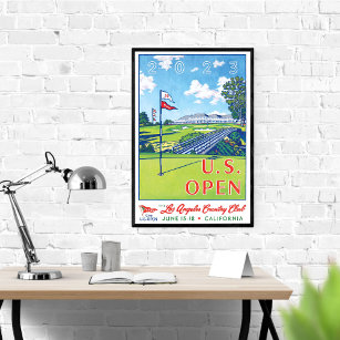 The USA Golf  Open 2023 gifts Poster