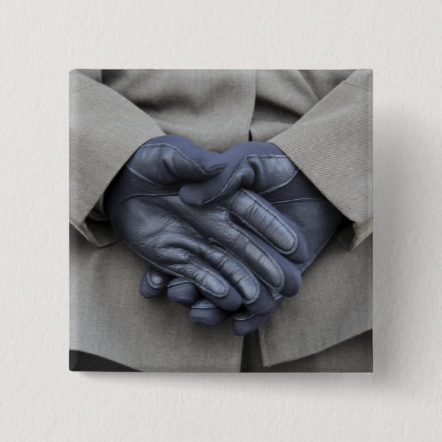 The USS New York 15 Cm Square Badge (Front)