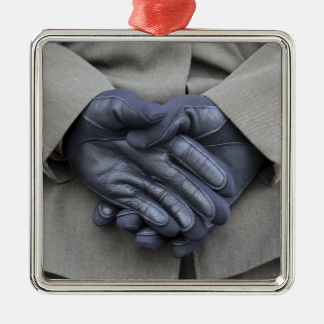 The USS New York Metal Tree Decoration (Front)