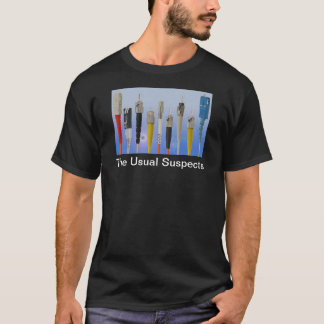 The Usual Suspects (Optical Fibre) T-Shirt