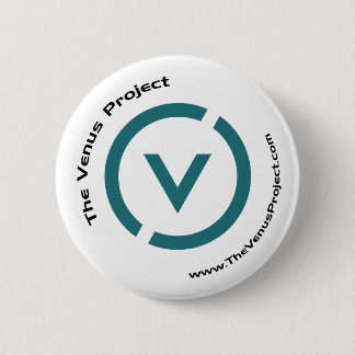 The V 6 Cm Round Badge