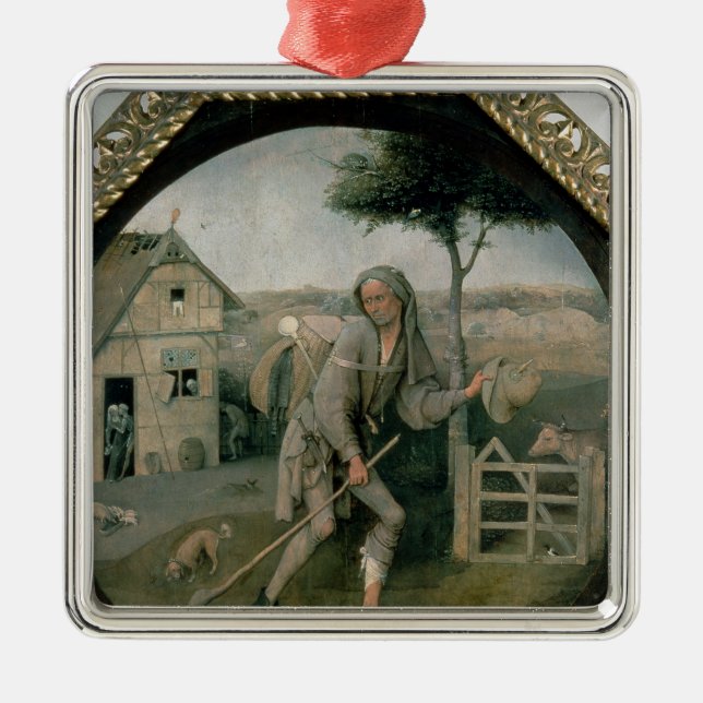 The Vagabond/The Prodigal Son, c.1510 Metal Tree Decoration (Front)