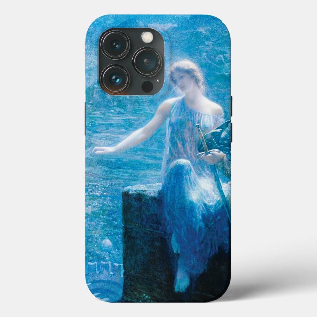 The Valkyrie's Vigil by Edward Robert Hughes Case-Mate iPhone Case (Back)