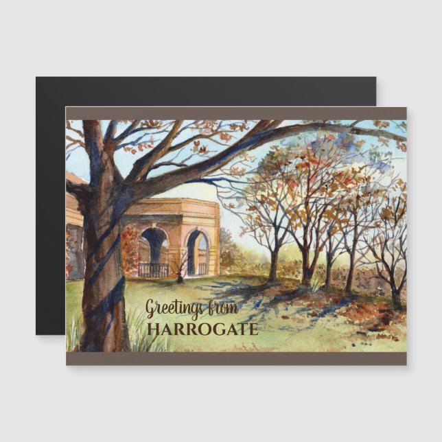 The Valley Gardens Harrogate by Farida Greenfield (Front/Back)