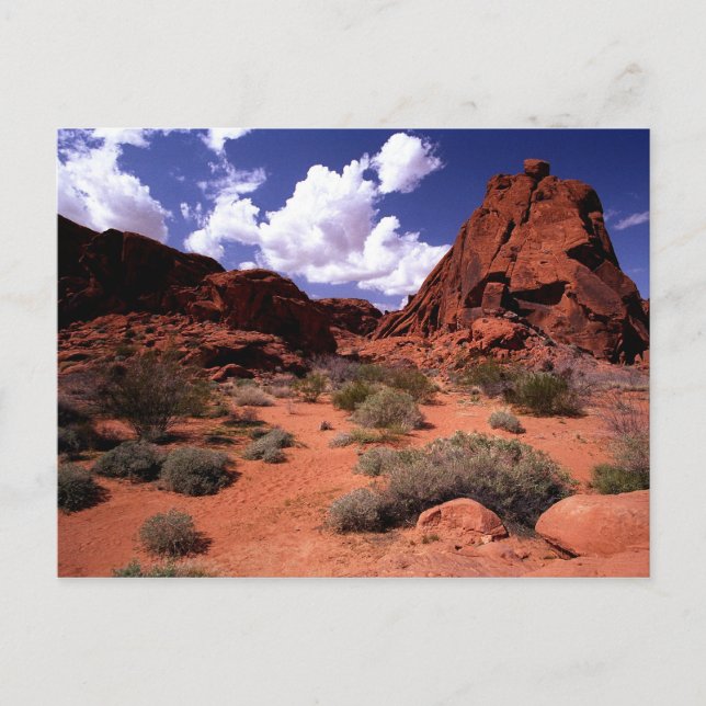 The Valley of Fire, Las Vegas areas Postcard (Front)