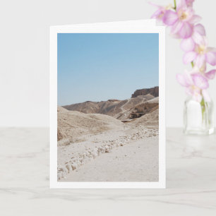 The Valley of The Kings, Luxor, Egypt Card