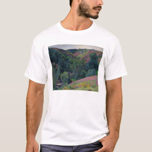 The Valley of the Sedelle, 1897 (oil on canvas) T-Shirt