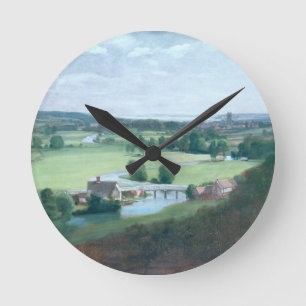 The Valley of the Stour with Dedham in the Distanc Round Clock