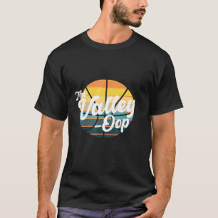 The Valley Oop Basketball Phoenix Retro Sunset Bas T-Shirt