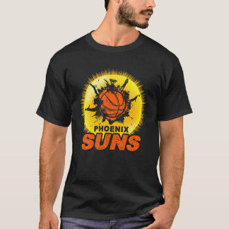 The Valley Pixel Sun Rise Phoenix Arizona Basketba T-Shirt