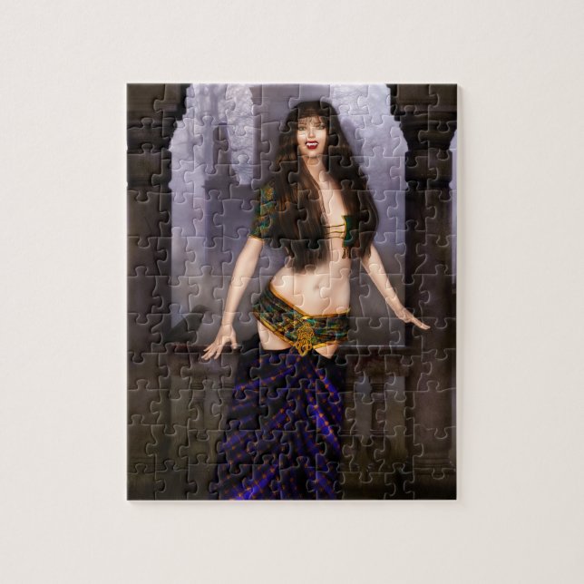 The Vampire Countess Jigsaw Puzzle (Vertical)