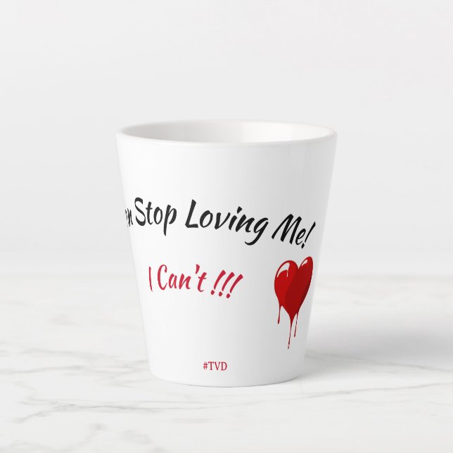 The Vampire Diaries TVD Latte Mug (Front)