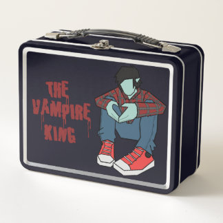 :The Vampire King Album Cover Metal Lunch Box