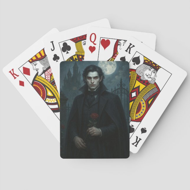 The Vampire Lord Playing Cards (Back)