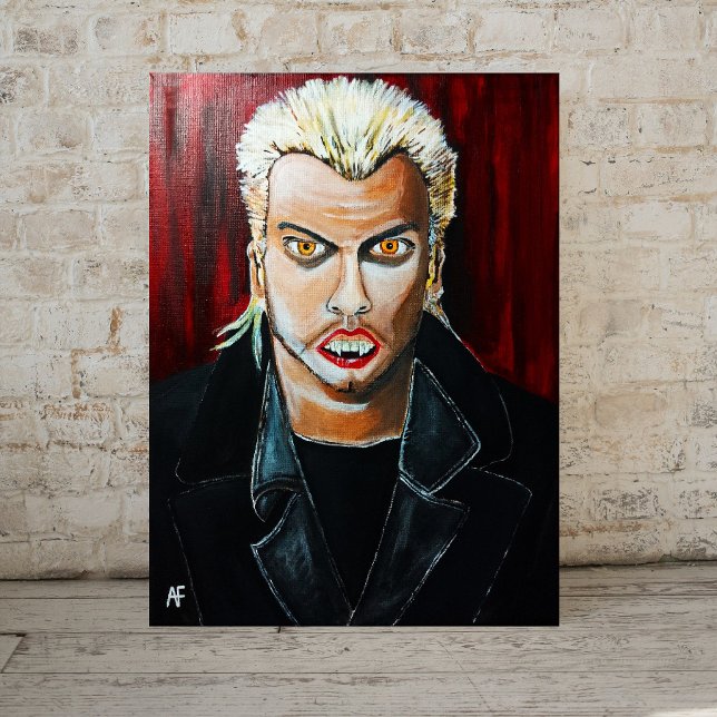 The Vampire Painting by Alfred Fox Canvas Print (Creator Uploaded)