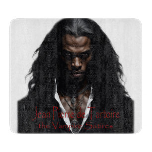 The Vampire Satires Cover Art Cutting Board