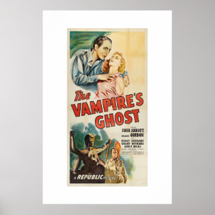 The Vampire's Ghost Poster