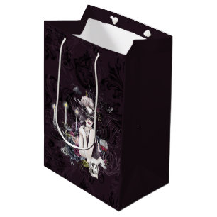 The Vampiress   Moody Gothic Vampy Glam Pale Skin Medium Gift Bag